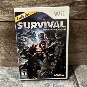 5 for 60$ - Cabela's Survival: Shadows of Katmai for Wii